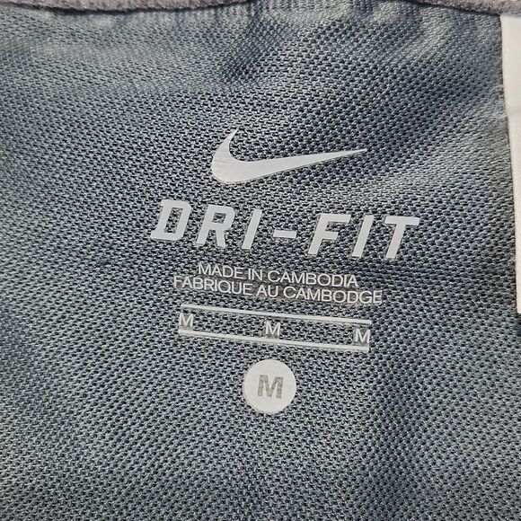 ☔️🩵Nike Gray Dri-Fit Power Running Athletic Pants Medium - Picture 12 of 14